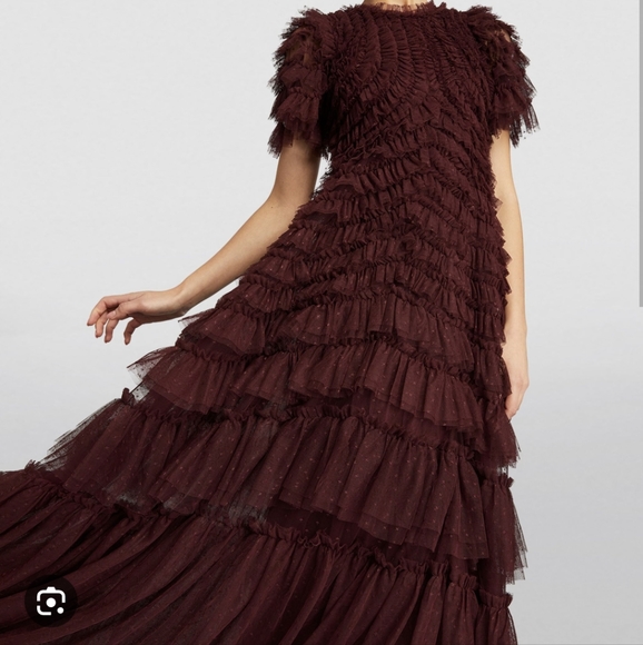 BHLDN Needle & Thread Dress size US 0 $729 - Picture 6 of 9